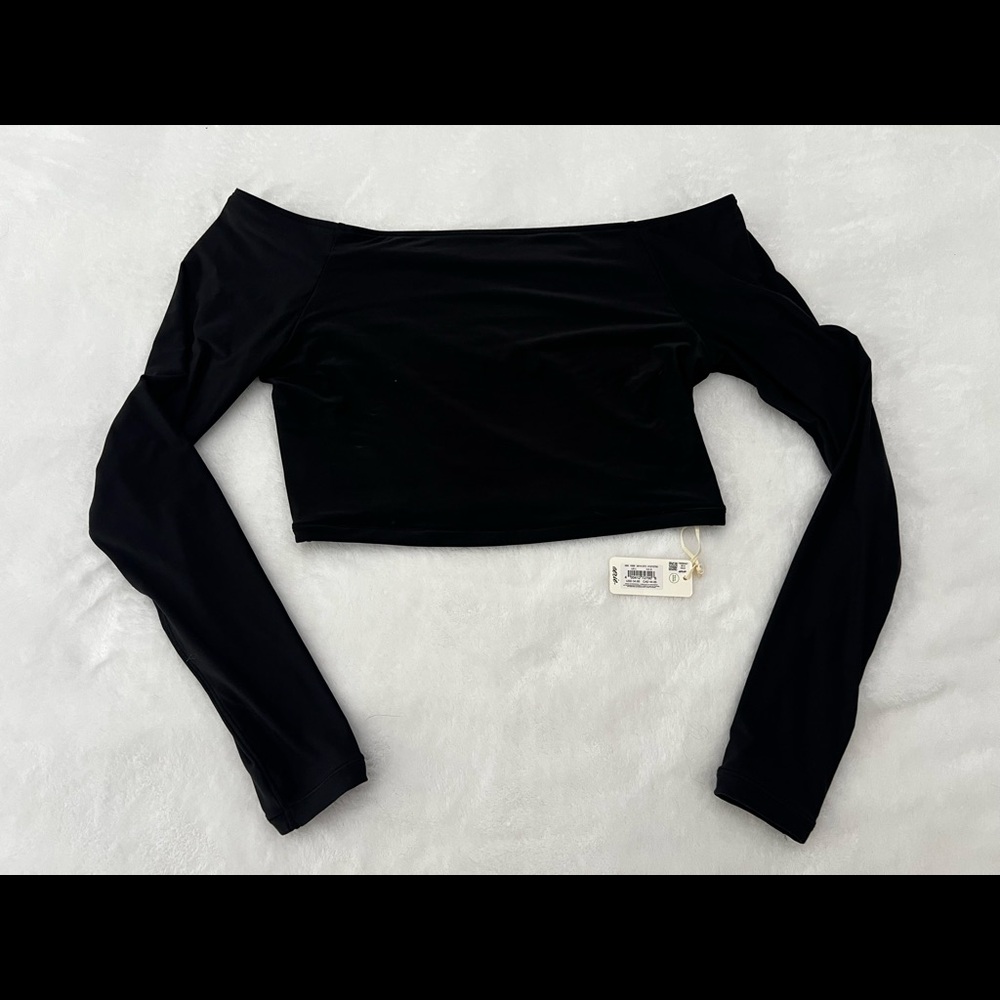 Aerie Smoothez Crop Long Sleeve